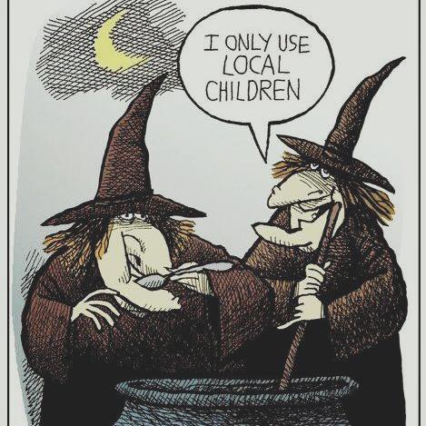 469x469, 48 Kb / ведьмы, котёл, местные, дети, противники, глобализации