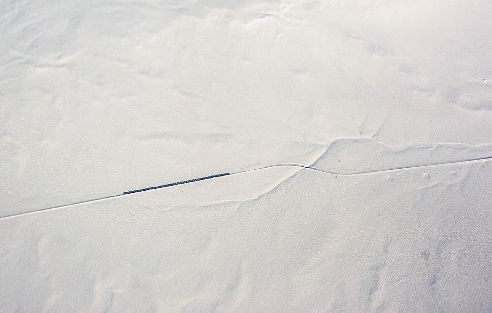 960x612, 47 Kb / Поезд, Снег, просторы