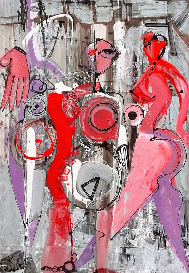 658x952, 363 Kb / женщина, авангард, абстракционизм