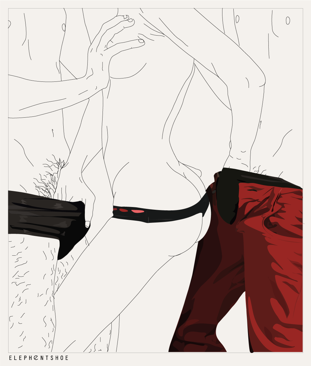 1022x1204, 141 Kb / мжм, групповуха, рисунок, худая