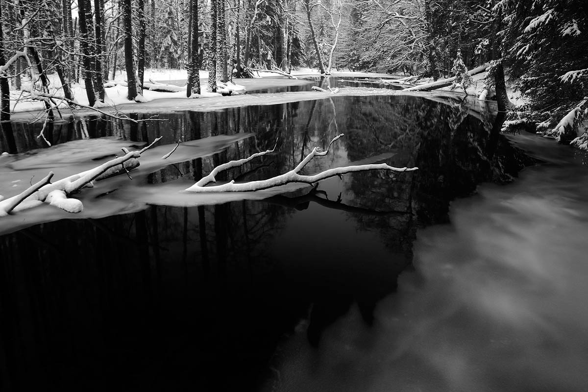 1200x800, 208 Kb / зима, река, лед, снег