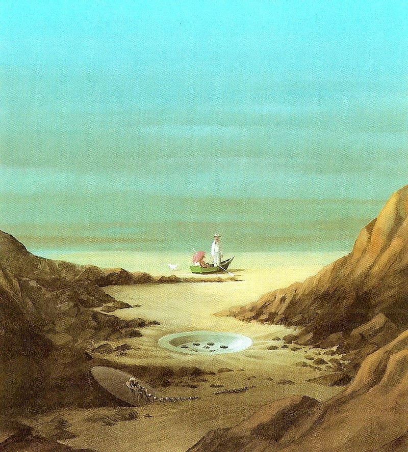 800x888, 344 Kb / пробка, лодка, пустыня, небо