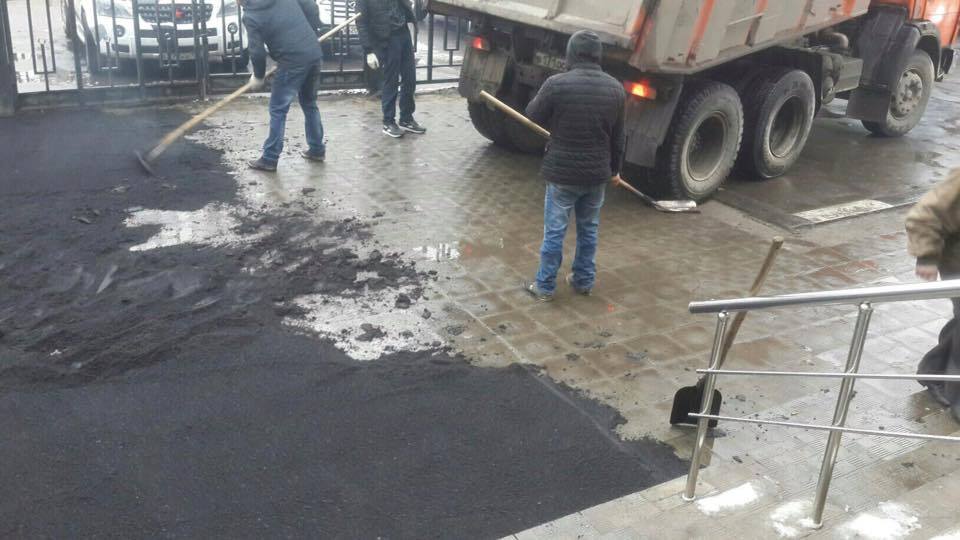 960x540, 65 Kb / Одинцово, плитка, асфальт