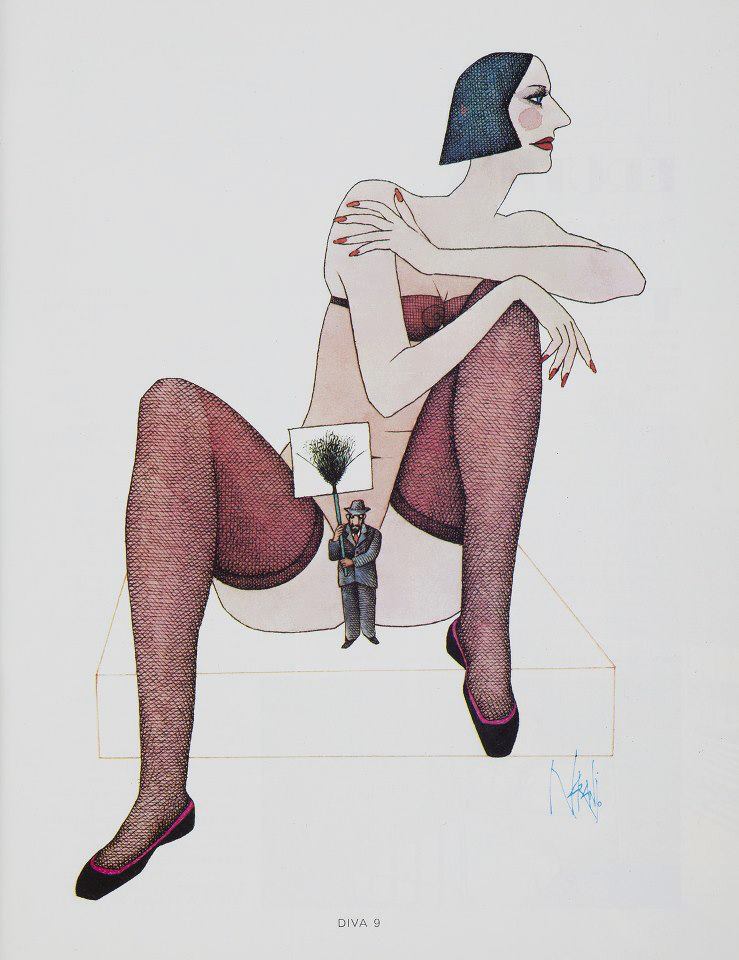 739x960, 78 Kb / чулки, плакат, пикет, Naranjo