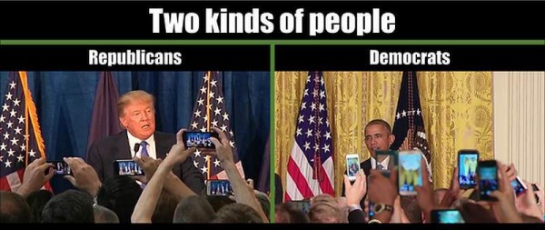 600x253, 53 Kb / политота, политики, горизонтально, вертикально, демократы, республиканцы, трамп, обама