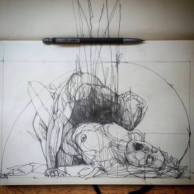 800x800, 175 Kb / карандаш, рисунок, секс