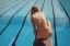 вышка, блондинка, бассейн, голая, дорожки, попа