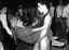 студия 54, дискотека, танец, ч/б