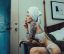 тату, розы, полотенце, дерево, эполеты, сигарета, Alysha Nett