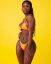 негритянка, купальник, желтый