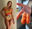 Cheetos, чипсы, купальник, пальцы