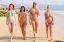 бикини, пляж, бейсболка, стринги, девушки, Melisa Mendini, Cikita, Chikita, Ariel, Bianca
