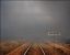 пустота ,туман, рельсы