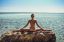 Море, камень, спина, шпагат